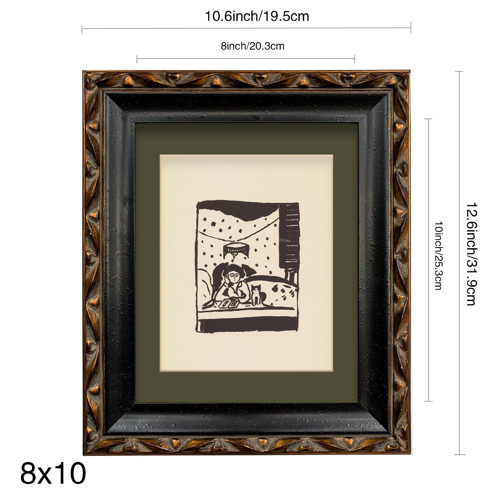 G12297  wooden picture frame